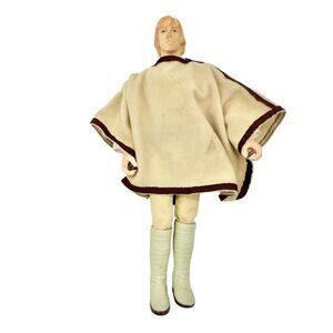 Vintage Star Wars 1978 Luke Skywalker Action Figure Doll With Cloak & Belt 12 in